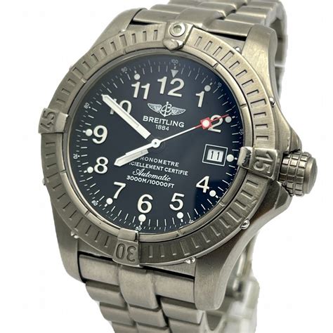 breitling digital titanium name|Breitling titanium avenger.